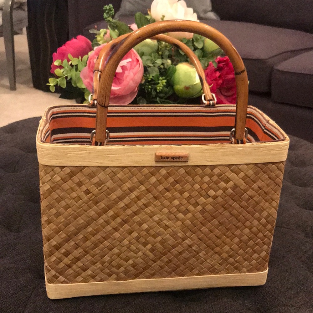 Kate spade basket bag